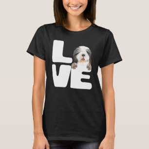I Love My Bearded Collie Dog T-Shirt
