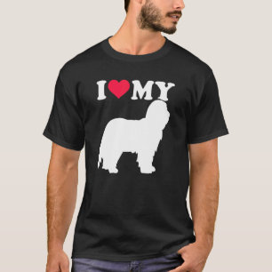 I Love My Bearded Collie T-Shirt