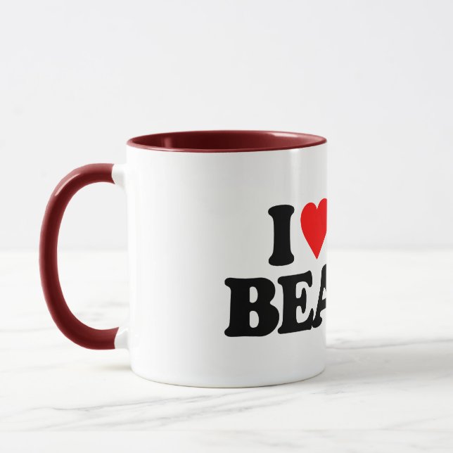 I LOVE MY BEAVER MUG (Left)