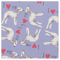 I Love my Bedlington Terrier