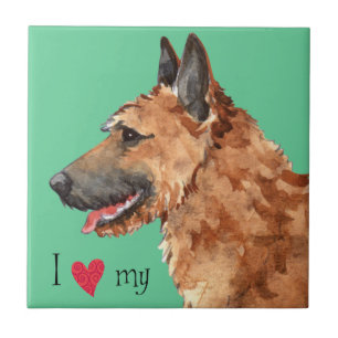 I Love my Belgian Laekenois Tile