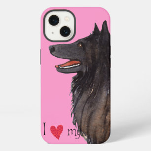 I Love my Belgian Sheepdog iPhone 13 Case
