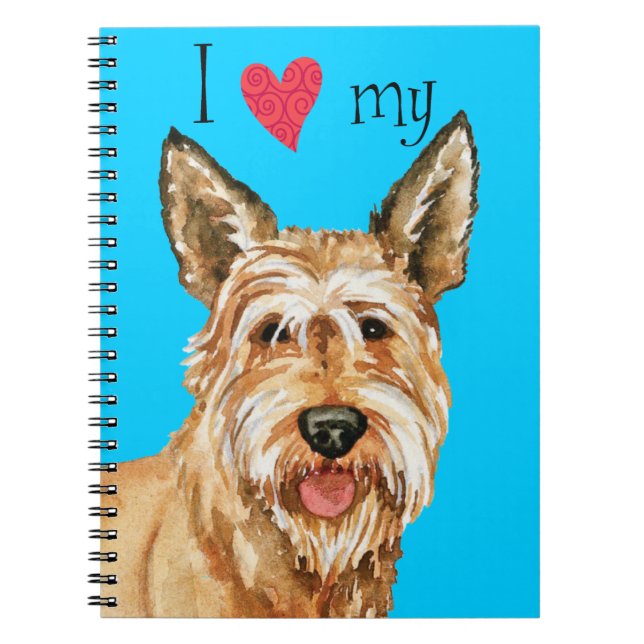 I Love my Berger Picard Notebook (Front)