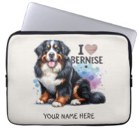 I Love My Bernese Mountain Dog Personalised Name