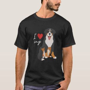 I Love My Bernese Mountain Dog T-Shirt