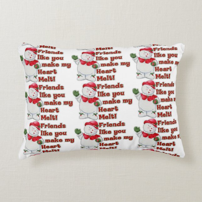 "I LOVE MY BEST FRIEND" PILLOW (Front)