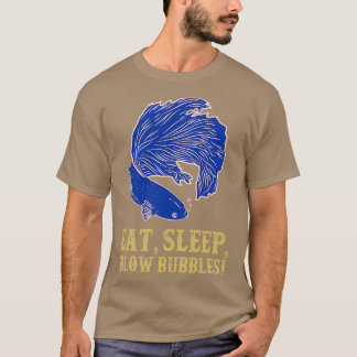 I Love My Betta Fish Siamese Fighting Fish Splende T-Shirt
