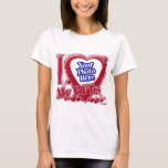 I Love My BFFs red heart - photo T-Shirt<br><div class="desc">I Love My BFFs red heart - photo</div>