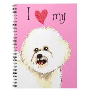 I Love my Bichon Frise Notebook