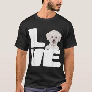 I Love My Bichons Frise Dog Lover T-Shirt