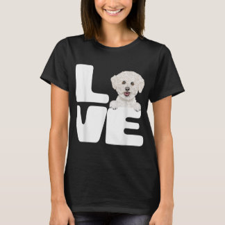 I Love My Bichons Frise Dog Lover T-Shirt