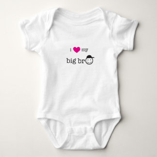 I Love My Big Bro' Baby Bodysuit