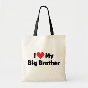 I Love My Big Brother Tote Bag