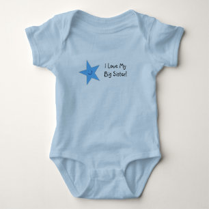 I Love My Big Sister Kids Shirt
