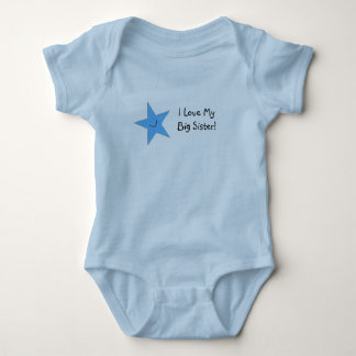I Love My Big Sister Kids Shirt