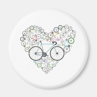 I Love My Bike Magnet