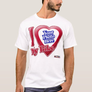 I Love My Bike - Photo T-Shirt