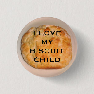 I Love My Biscuit Child 3 Cm Round Badge