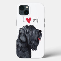 I Love my Black Russian Terrier