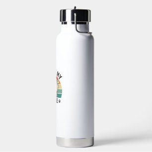 I Love My Blake Dog Retro Engraving Design_1 Water Bottle