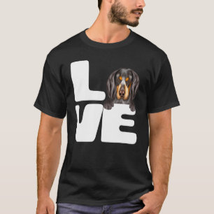 I Love My Bluetick Coonhound Dog T-Shirt
