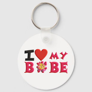 I love My Bobe Key Ring