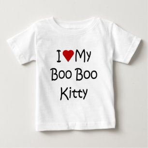 I Love My Boo Boo Kitty Baby T-Shirt