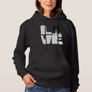 I Love My Border Collie Dog Lover 1 Hoodie