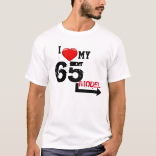 I Love My Born in 65 1965 Model Wife Or Husband T-Shirt