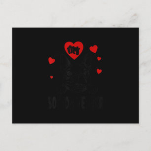 I Love My Boston Terrier Gifts For Dog Lovers Postcard