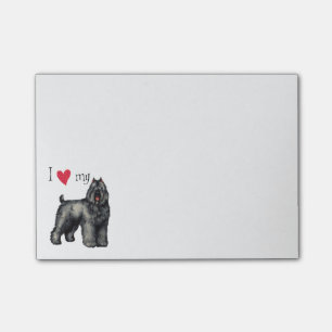 I Love my Bouvier Post-it Notes