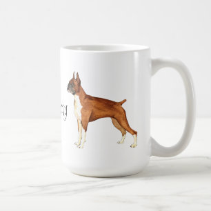 I Love my Boxer Coffee Mug