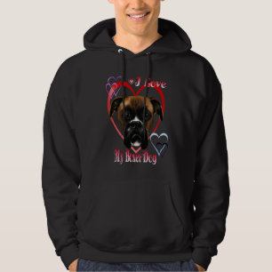 I Love My Boxer Dog Shirt