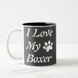 I love my Boxer Two-Tone Coffee Mug