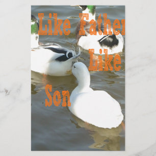 I love my Boy like father like son