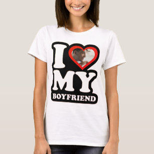 I Love My Boyfriend 1984   -  Personalised Custom T-Shirt