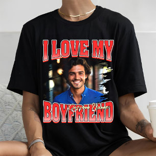 I Love My Boyfriend bootleg valentines day rap T-Shirt