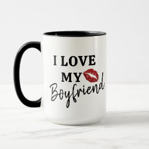 I Love My Boyfriend Coffee Mug