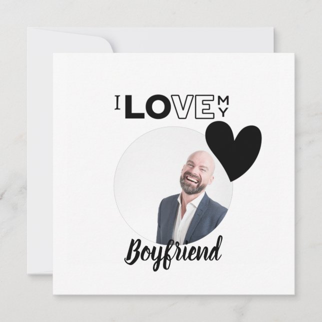 I Love My BOYFRIEND Husband DAD Grandpa Brother (Front)