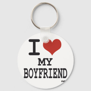 I love my boyfriend key ring