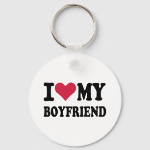 I love my boyfriend key ring