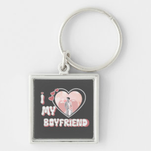 I love my boyfriend key ring