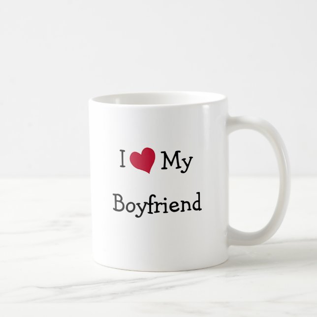 I Love My Boyfriend Mug (Right)