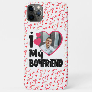 I Love My Boyfriend Personalised Photo Case-Mate i iPhone 11 Pro Max Case