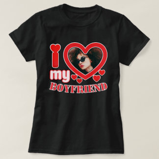 I Love My Boyfriend Personalised T-Shirt
