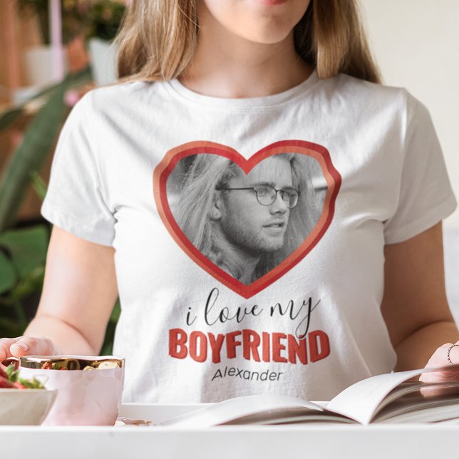 I Love My Boyfriend T-Shirt (Creator Uploaded)