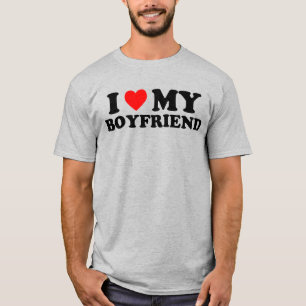 I Love My Boyfriend T-Shirt – Cute Couples Gift Te