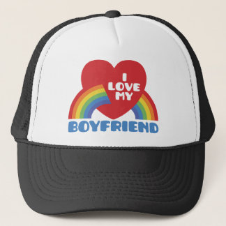 I Love My Boyfriend Trucker Hat