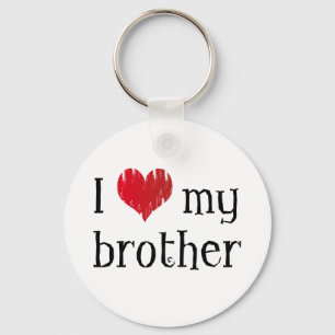 I love my brother key ring