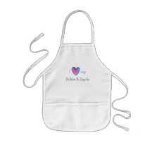 I Love My Bubbe and Zayde Apron